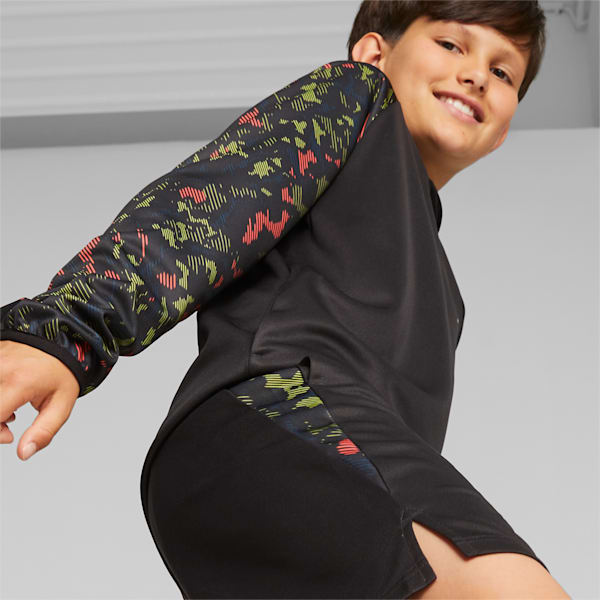 Active Sports Poly Big Kids' Shorts, PUMA Black, extralarge