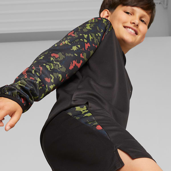 Shorts Active Sports para jóvenes, PUMA Black, extralarge