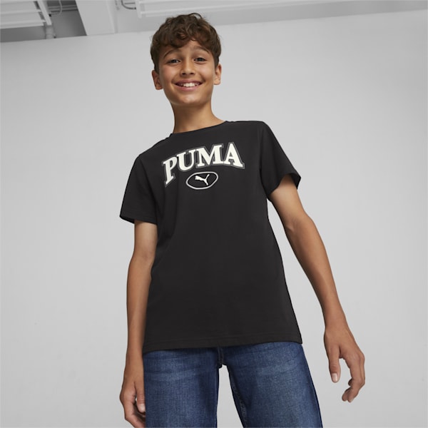 PUMA SQUAD Youth Tee, PUMA Black, extralarge-AUS