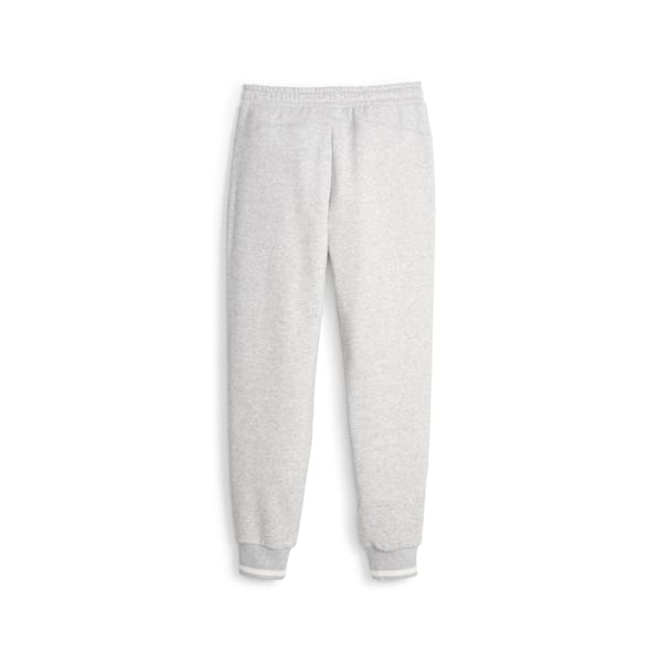 PUMA SQUAD Youth Fleece Sweatpants, Light Gray Heather, extralarge-IND