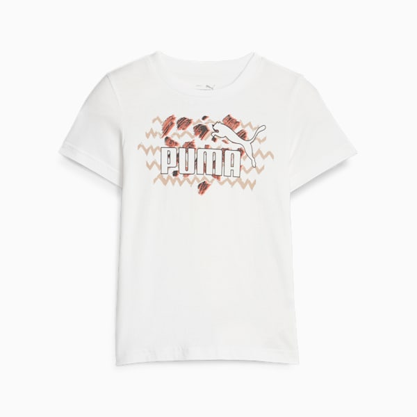 Camiseta Essentials Mix Match Infantil, PUMA White, extralarge