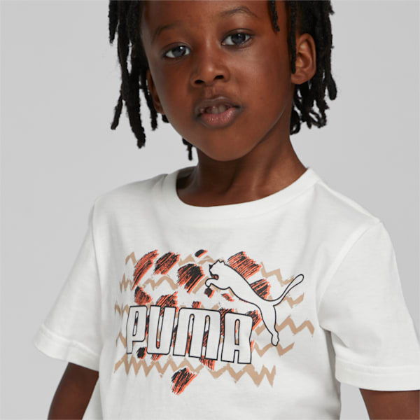 Essentials Mix Match Kid's T-shirt, PUMA White, extralarge-IND