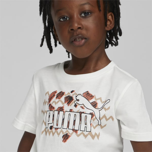 Mix Match Kid's T-shirt, PUMA White, extralarge-IND