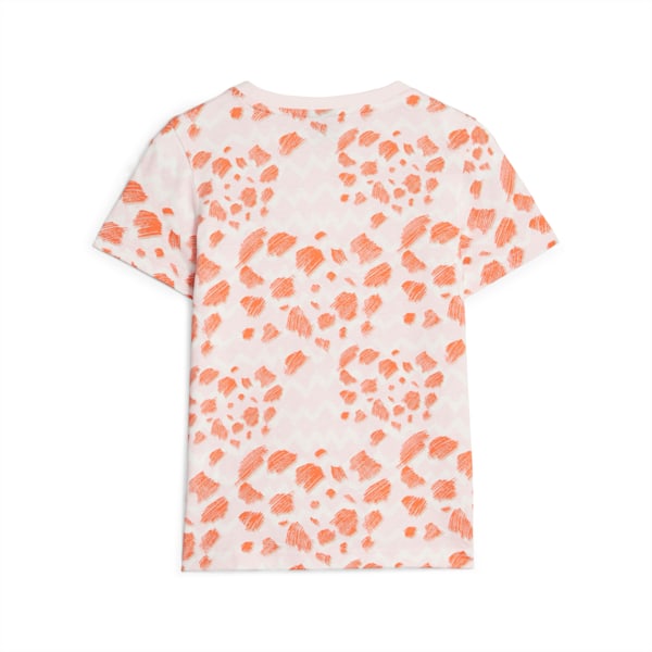 Camiseta Essentials Mix Match para niños, Frosty Pink, extralarge
