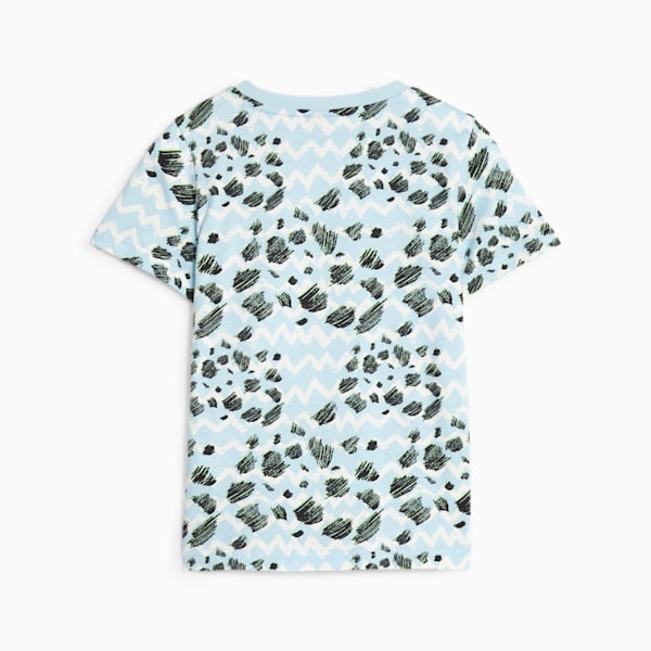 Essentials Mix Match Little Kids' Printed Tee, Silver Sky, extralarge