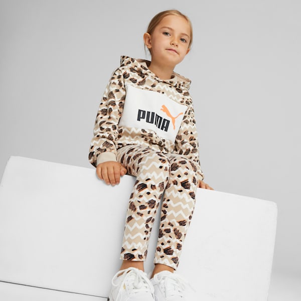 Essentials Mix Match Little Kids' Hoodie, Granola, extralarge