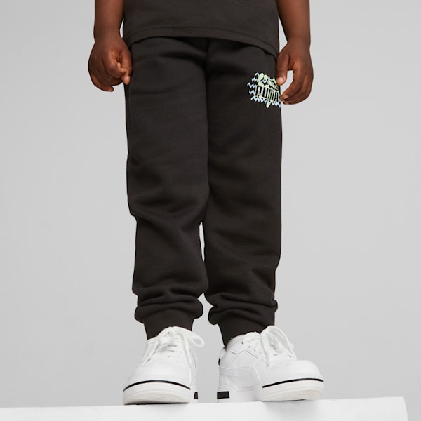 Essentials Mix Match Kid's Sweatpants, PUMA Black, extralarge-IND