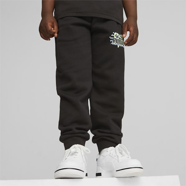 Mix Match Kid's Sweatpants, PUMA Black, extralarge-IND