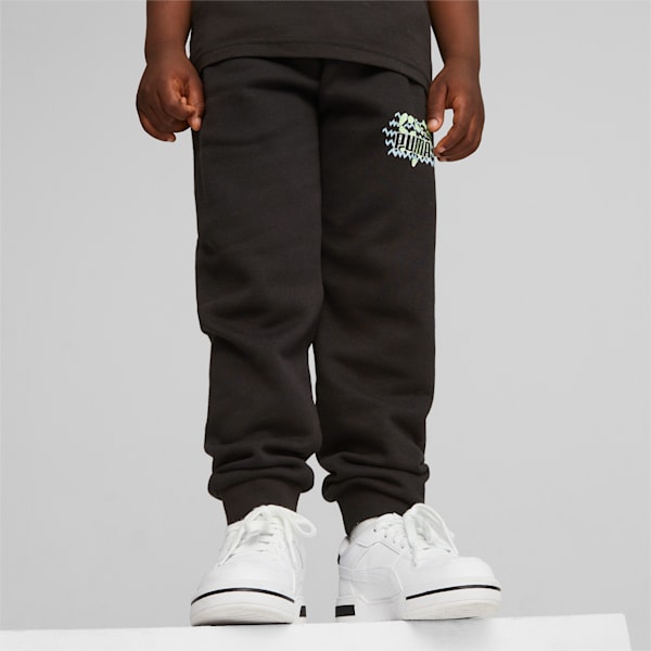 Pantalones deportivos Essentials Mix Match para niños, PUMA Black, extralarge