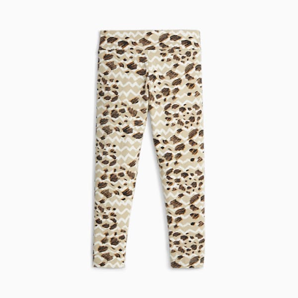 Essentials Mix Match Girls' Leggings, Granola, extralarge