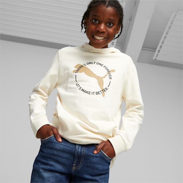 Better Sportswear Big Kids' Hoodie, no color, extralarge
