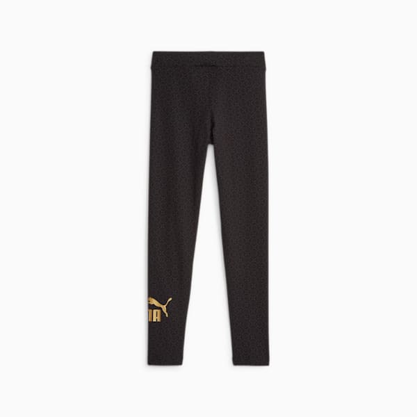 ESS+ Logo Love Youth Printed Leggings, PUMA Black, extralarge-GBR