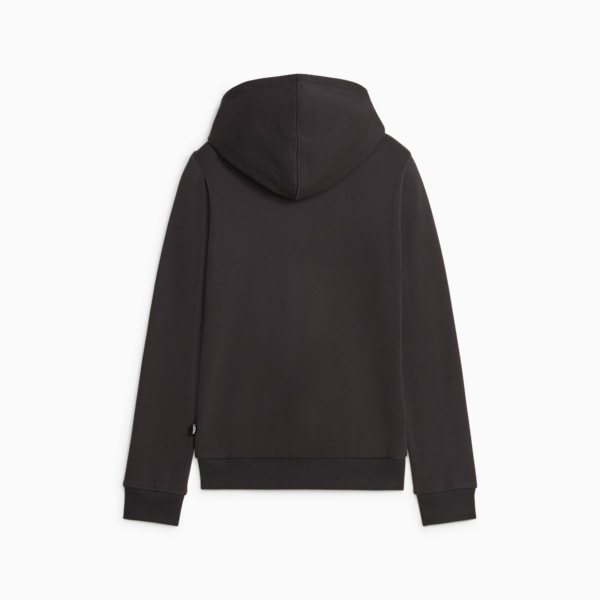 Essentials+ Animal Full-Zip Girls' Hoodie, PUMA Black, extralarge