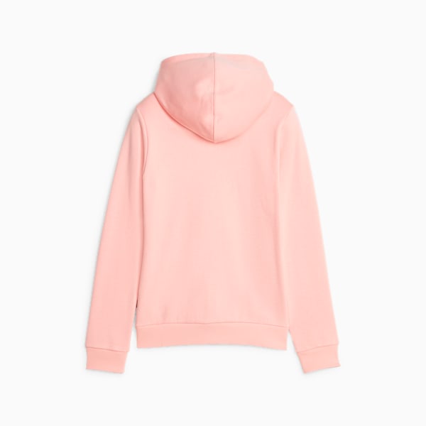 Essentials+ Animal Full-Zip Girls' Hoodie, Peach Smoothie, extralarge