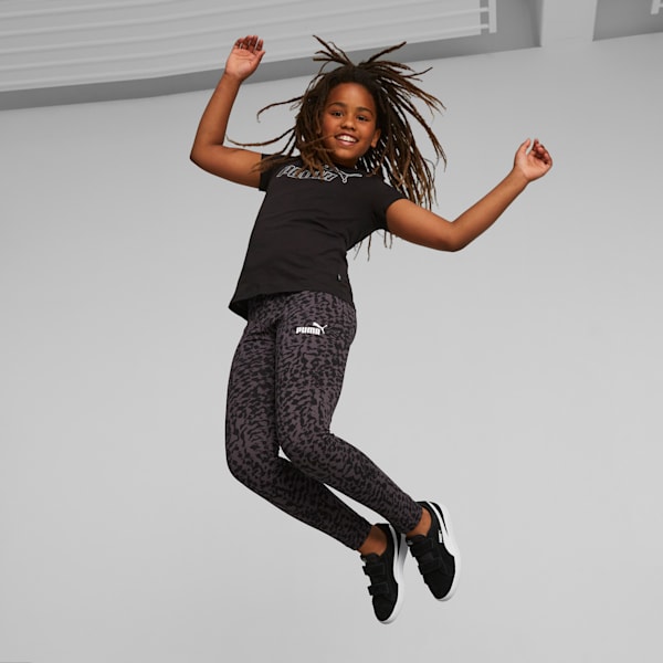 ESS+ ANIMAL Youth Leggings, PUMA Black, extralarge-IND