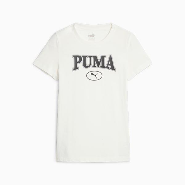 Camiseta estampada PUMA SQUAD Infantiles, Warm White, extralarge