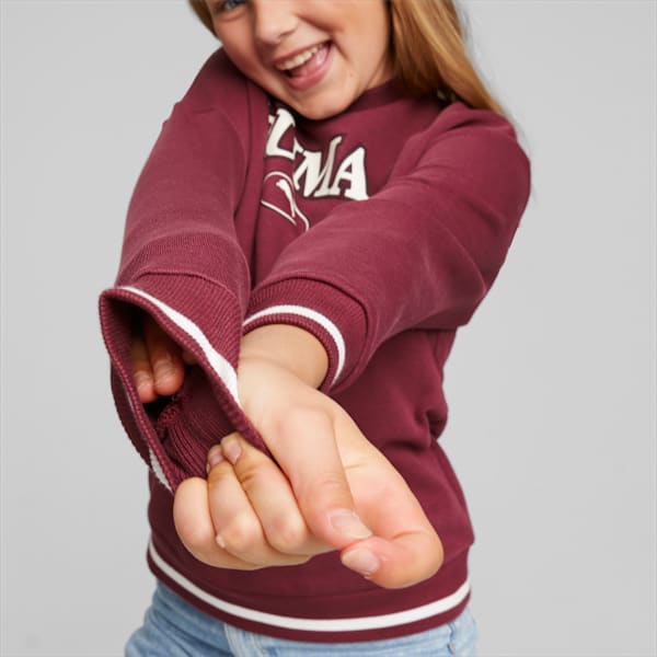 SQUAD Youth Sweatshirt, Dark Jasper, extralarge-IND