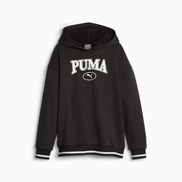 PUMA SQUAD Youth Hoodie, PUMA Black, extralarge-GBR