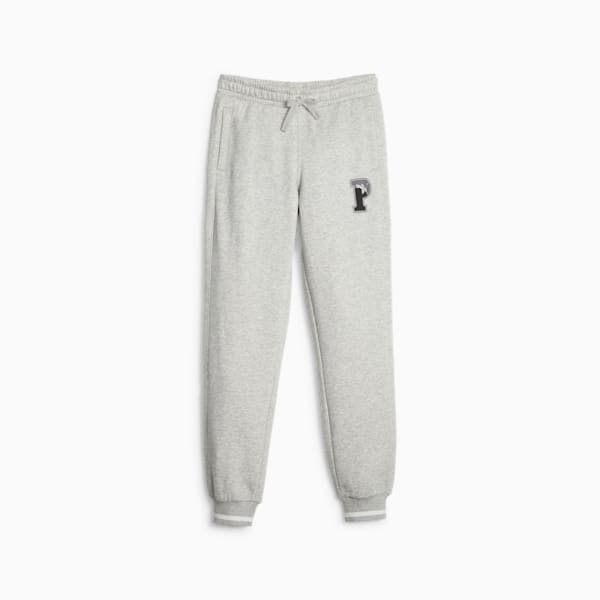 PUMA SQUAD Youth Sweatpants, Light Gray Heather, extralarge-GBR