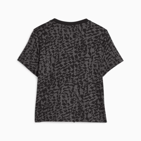 ESS+ ANIMAL Youth T-shirt, PUMA Black, extralarge-IND