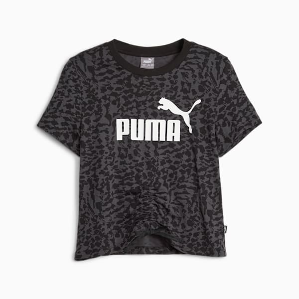 ESS+ ANIMAL Youth T-shirt, PUMA Black, extralarge-IND