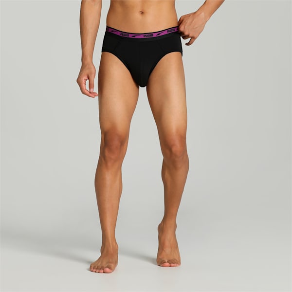 Men's Stretch Cotton Bikini Brief 4-Pack, Mens Briefs