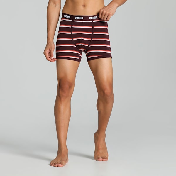 Stretch Star Men's Trunks Pack of 2 with EVERFRESH Technology, Fudge-Fudge, extralarge-IND
