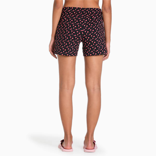 Women's Shorts Pack of 2, Puma Black-Paradise Pink, extralarge-IND