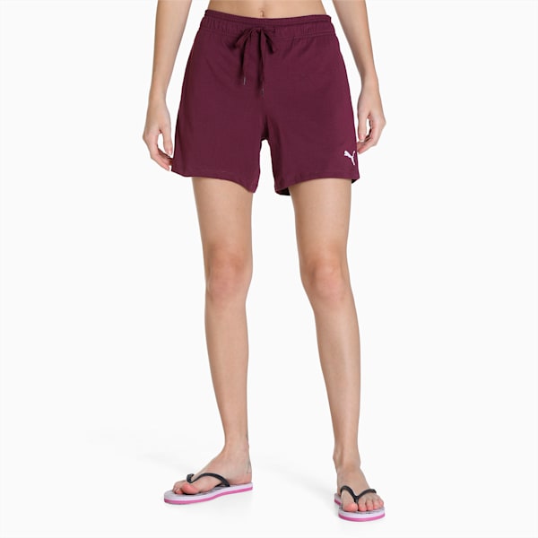 Women's Shorts Pack of 2, Lavender Fog-Grape Wine, extralarge-IND