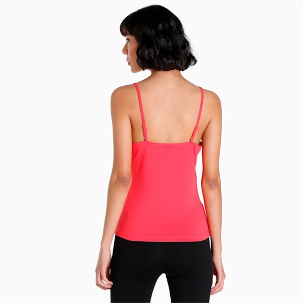 Women's PUMA Cami Tops Pack Of 2 in Black/Pink size XL