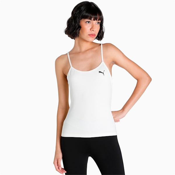 Women's Cami Tops Pack of 2, Puma Black-Pristine, extralarge-IND