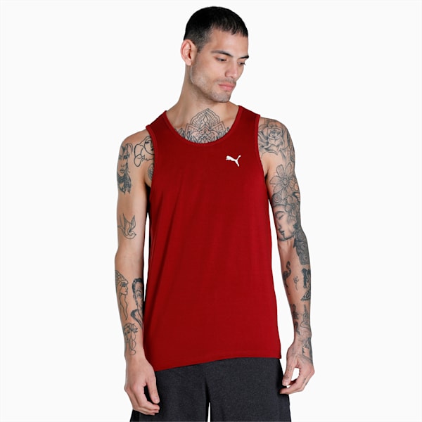 Men's Premium Soft Touch Tank, Rhubarb, extralarge-IND