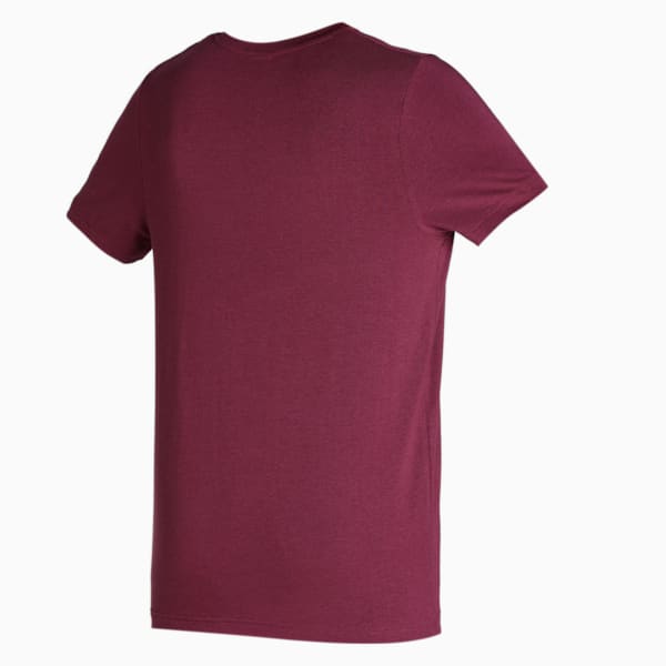 Premium Soft Touch Crew-Neck Men's T-Shirt, Grape Wine, extralarge-IND