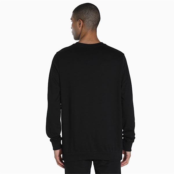 Logo Men's Regular Fit T-Shirt, Puma Black, extralarge-IND