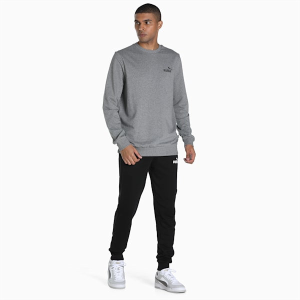 Logo Men's Regular Fit T-Shirt, Medium Gray Heather, extralarge-IND