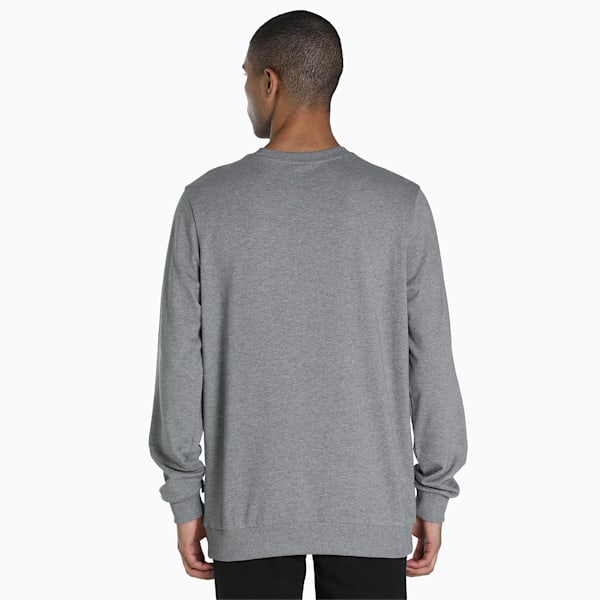 Logo Men's Regular Fit T-Shirt, Medium Gray Heather, extralarge-IND