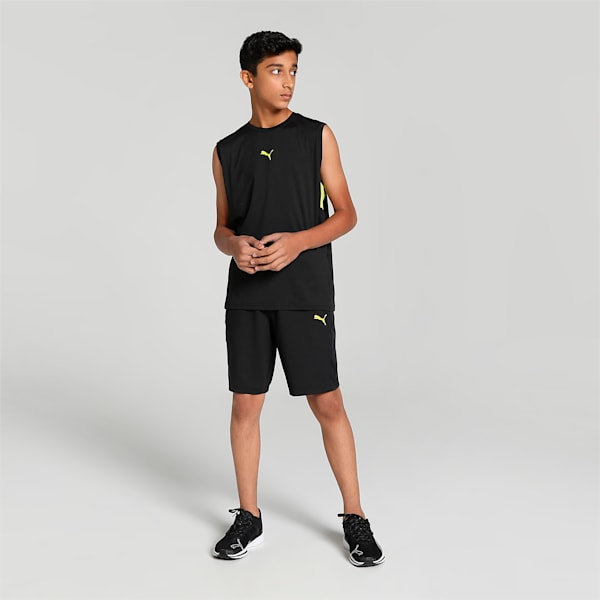 PUMA x one8 Active SL Youth Regular Fit Tank Top, PUMA Black, extralarge-IND