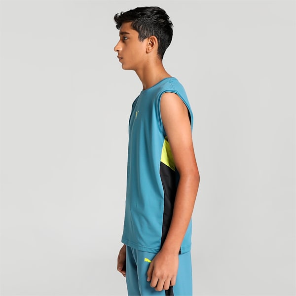 PUMA x one8 Active SL Youth Regular Fit Tank Top, Deep Dive, extralarge-IND