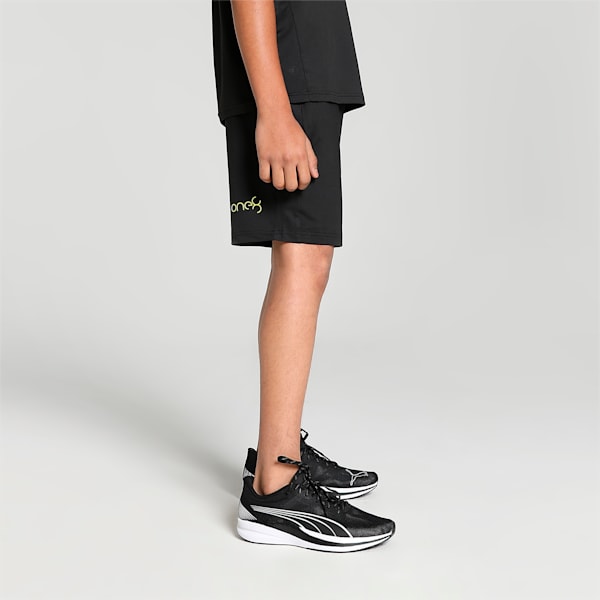 PUMA x one8 Training Youth Regular Fit Shorts, PUMA Black, extralarge-IND