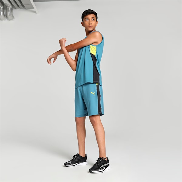 PUMA x one8 Training Youth Regular Fit Shorts, Deep Dive, extralarge-IND