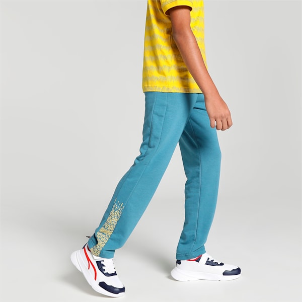 PUMA x one8 Knitted Youth Regular Fit Pants, Deep Dive, extralarge-IND