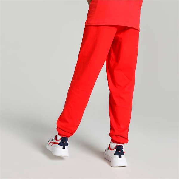 Super PUMA Printed Graphic YouthPants, For All Time Red