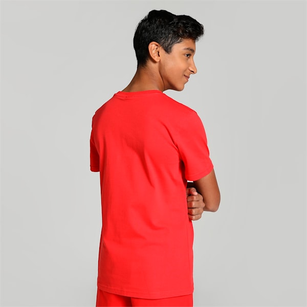 Super PUMA Graphic Youth Regular Fit T-Shirt, For All Time Red, extralarge-IND
