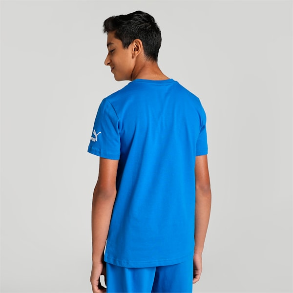 Super PUMA Graphic Youth Regular Fit T-Shirt, PUMA Team Royal, extralarge-IND