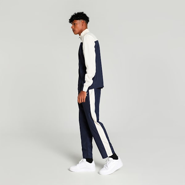 Train Favorite Men's Regular Fit Tracksuit, PUMA Navy, extralarge-IND
