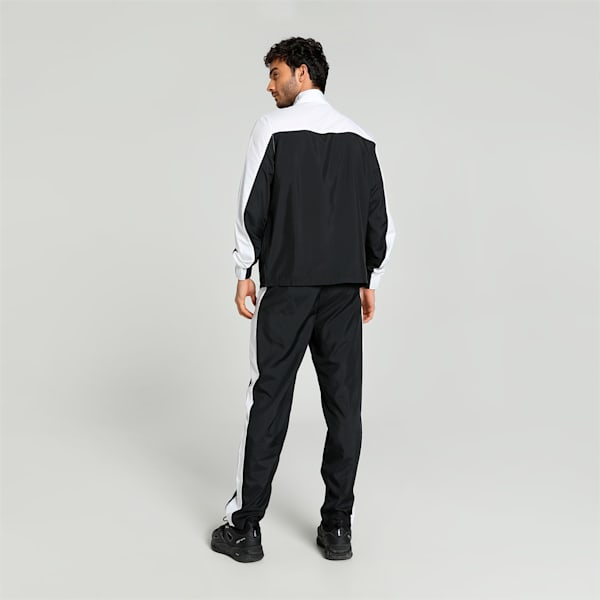 Train Favorite Men's Regular Fit Tracksuit, PUMA Black, extralarge-IND