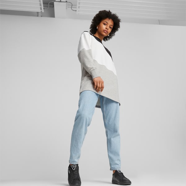 POWER Cat Women's Sweatshirt, PUMA Black, extralarge-IND