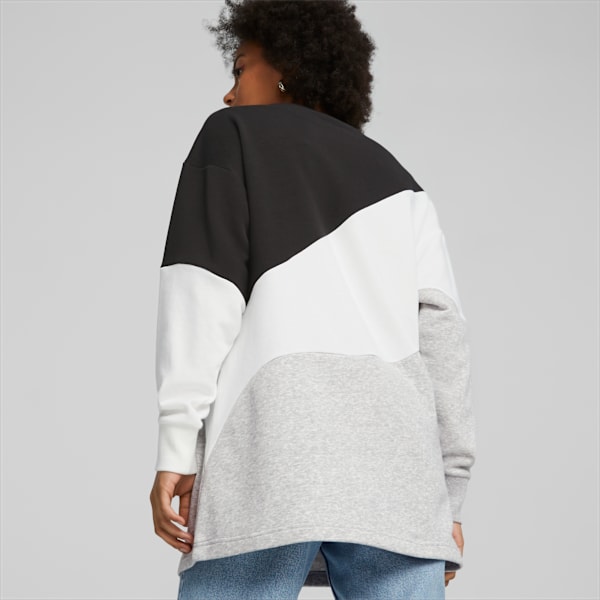POWER Cat Women's Sweatshirt, PUMA Black, extralarge-IND