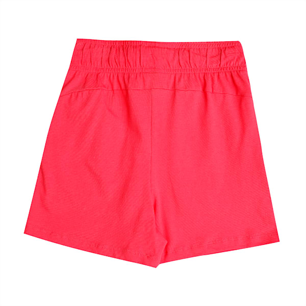 PUMA Girl's Shorts Pack of 2, Puma Black-Paradise Pink, extralarge-IND