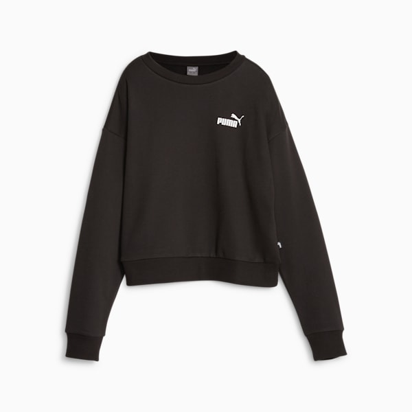 Sudadera ESS+ para mujer, PUMA Black, extralarge